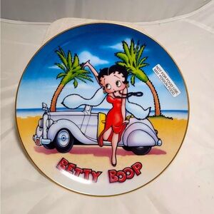 1993 BETTY BOOP DANBURY MINT LIMITED EDITION COLLECTORS PLATE THIS IS THE LIFE